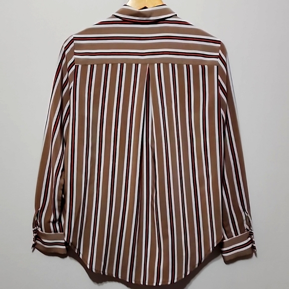 Dynamite Striped Long Sleeves Button Up - Picture 7 of 12